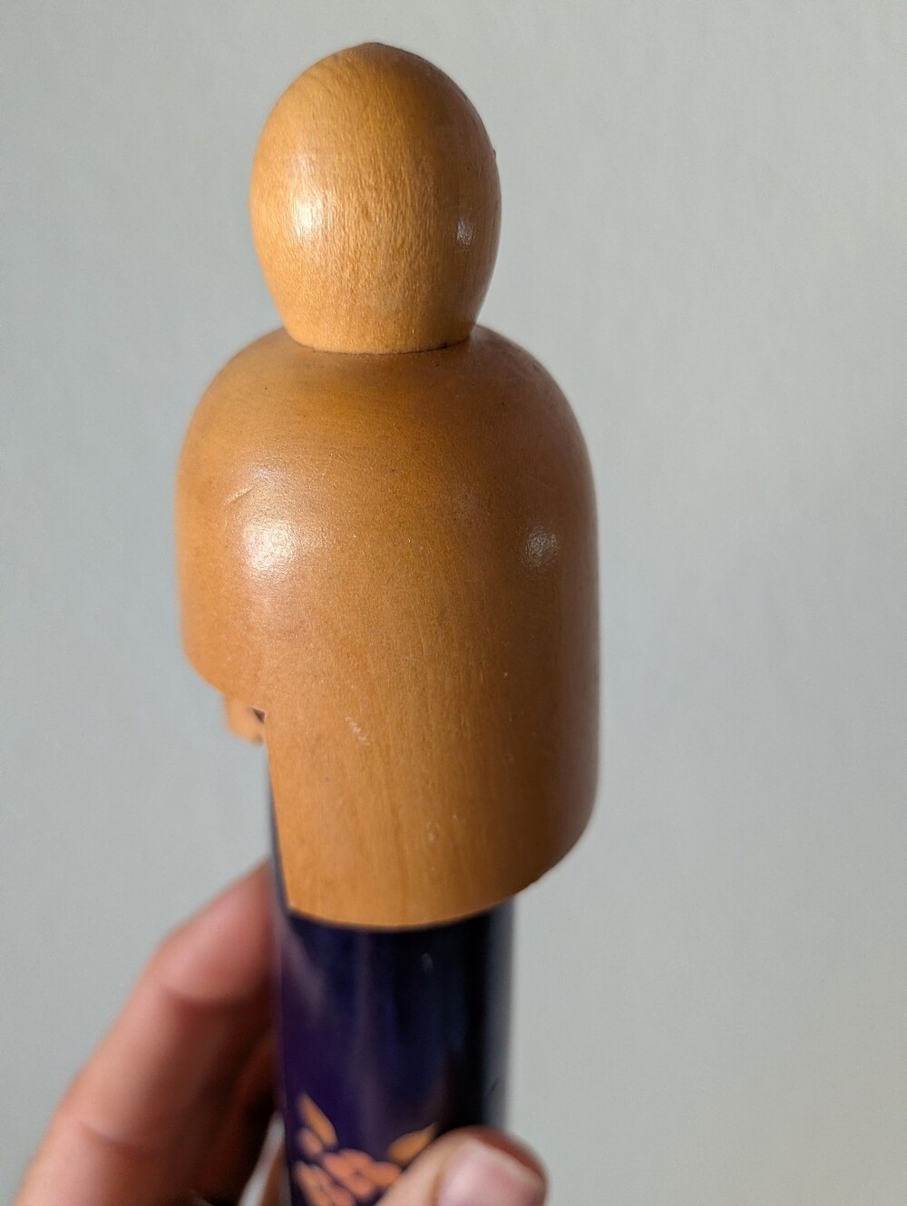 Vintage Japanese Creative Sosaku Kokeshi Doll by Sato Suigai 7.25" - Picture 9 of 12